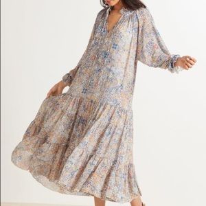 NWT free People Feeling Groovy Maxi Dress